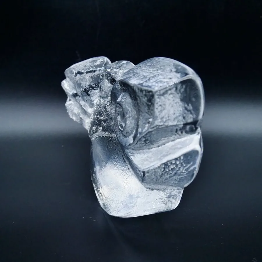 Collectible GlassVintage Glass Fish Figurine – Lars Hellsten Paperweight, Sweden Image 6