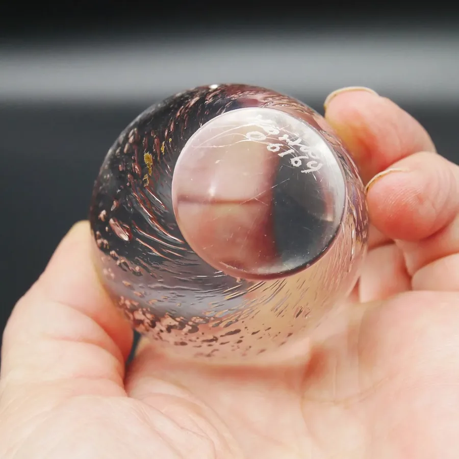 Collectible GlassVintage KOSTA Boda Art Glass Bird Paperweight | Goran Warff Design | Unusual Crystal Bird Sculpture Image 2