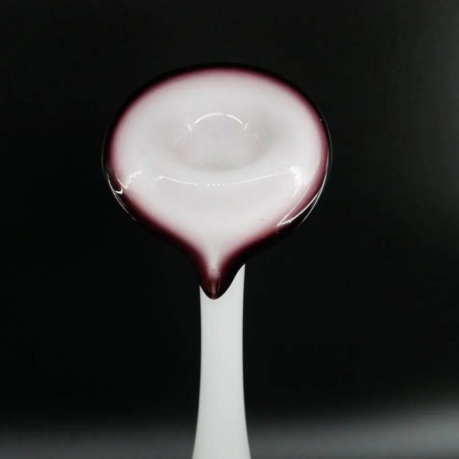 Collectible GlassVintage Murano-Style Jack-in-the-Pulpit Vase – Hand-Blown Art Glass, 1960s Image 3