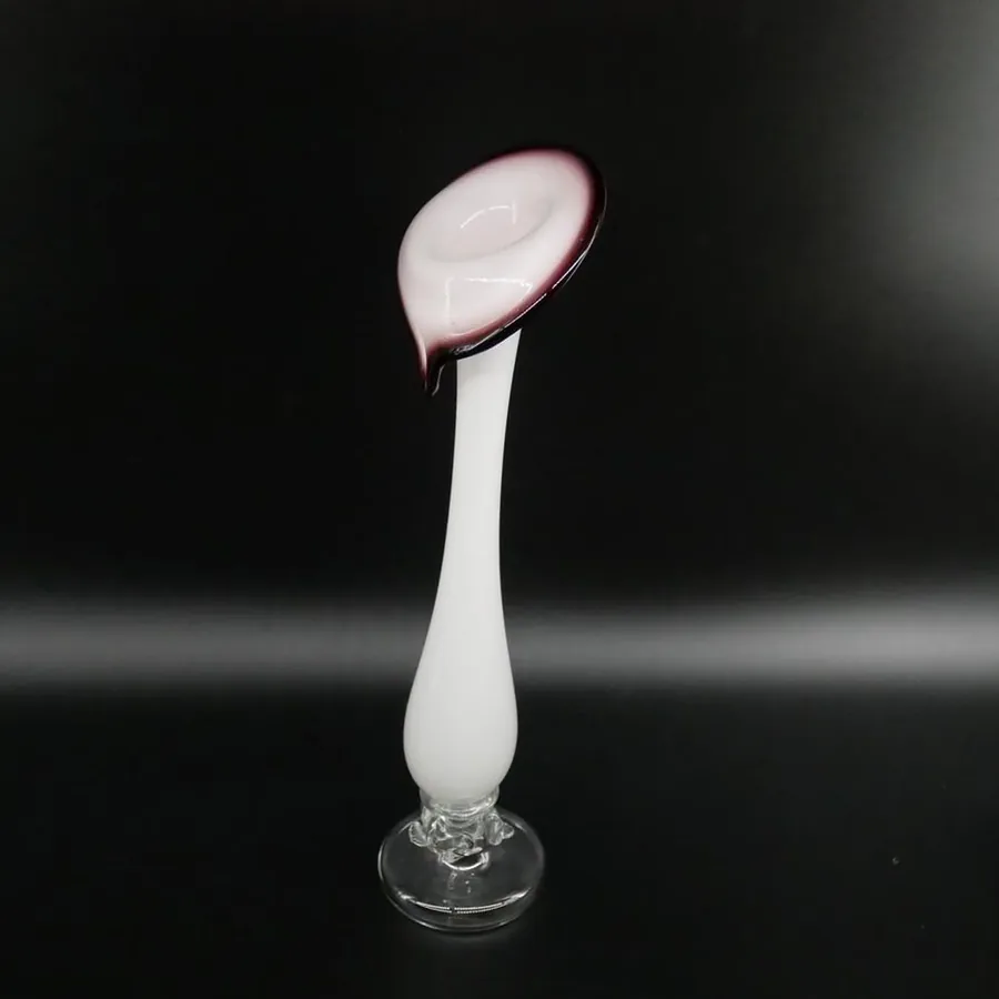 Collectible GlassVintage Murano-Style Jack-in-the-Pulpit Vase – Hand-Blown Art Glass, 1960s Image 6