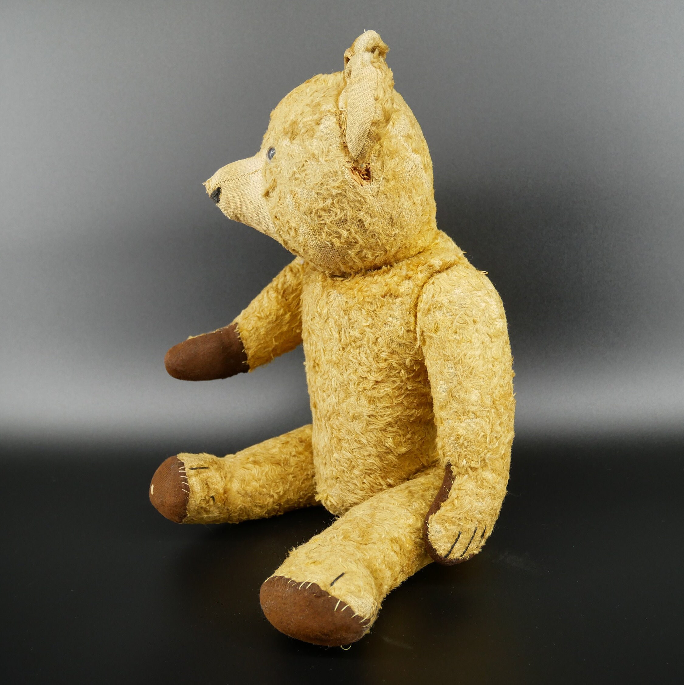 Teddy bears and stuffed animals, Vintage Toys and Teddy Bears1940s Teddy Bear - Fully Jointed