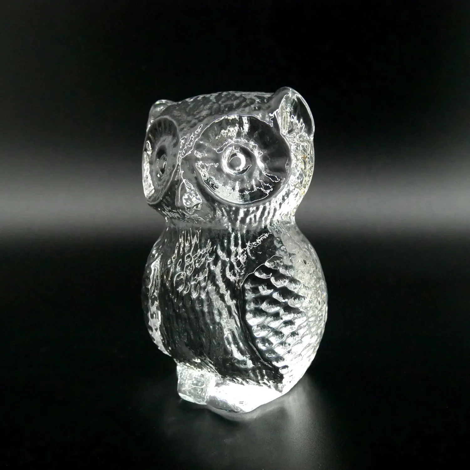 Vintage Kosta Boda Art Glass Owl Paperweight by Mats Jonasson – Mid-Century SculptureCollectible Glass All Things Retro Store