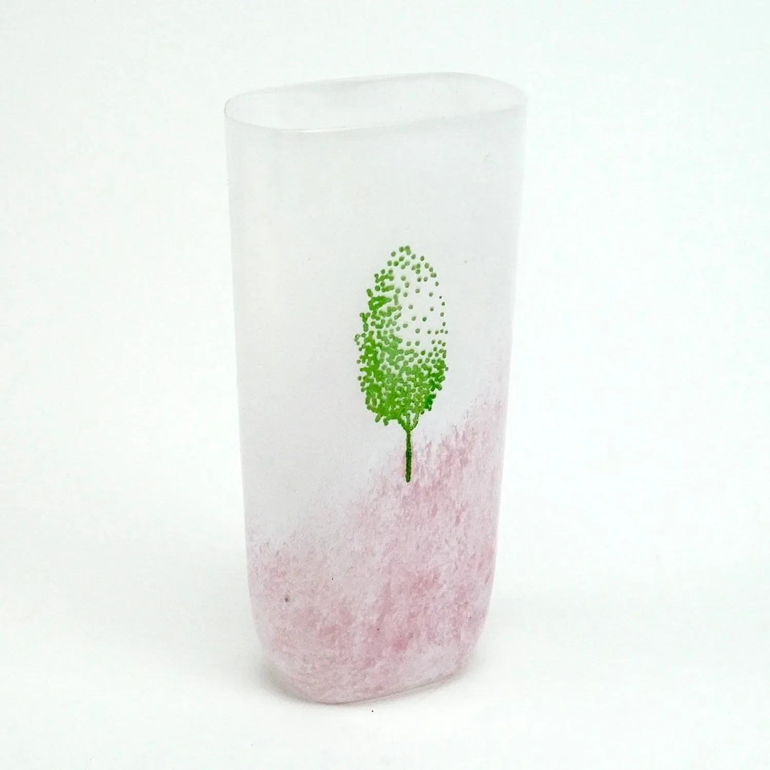 Vintage Kosta Boda Art Glass Vase from the May Series by Kjell Engman - Scandinavian Design