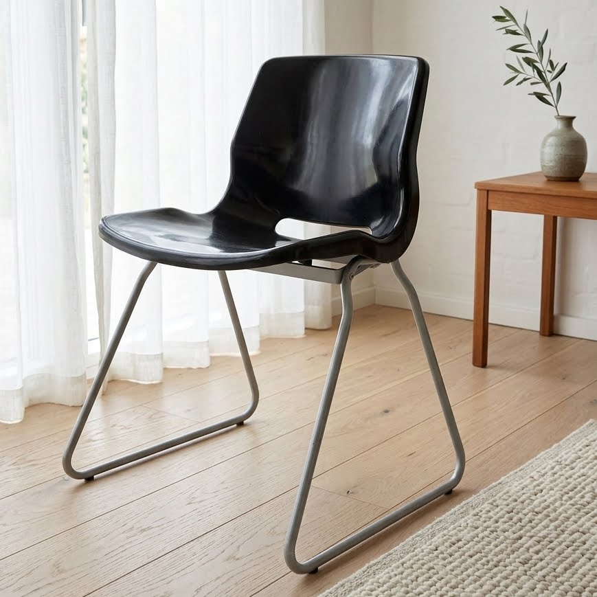 IKEA Snille Chair Black - Svante Schöblom Overman 1990s Furniture & Larger Pieces Image 11 All Things Retro Store IKEA Furniture & Larger PiecesIKEA Snille Chair Black - Svante Schöblom Overman 1990s Image 11