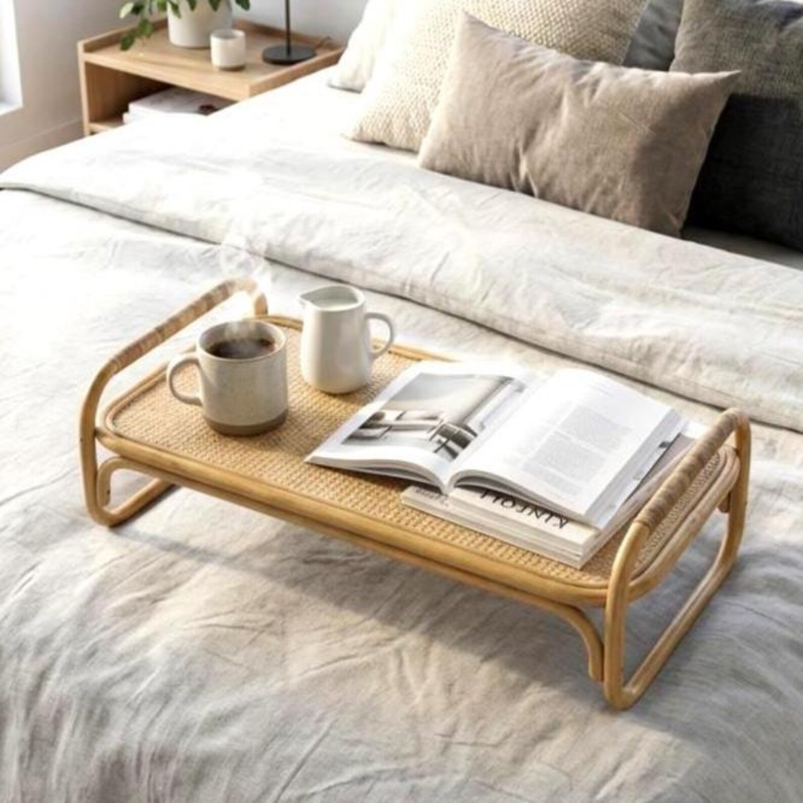 Vintage Bamboo Breakfast Tray – Mid-Century RattanFurniture & Larger Pieces All Things Retro Store