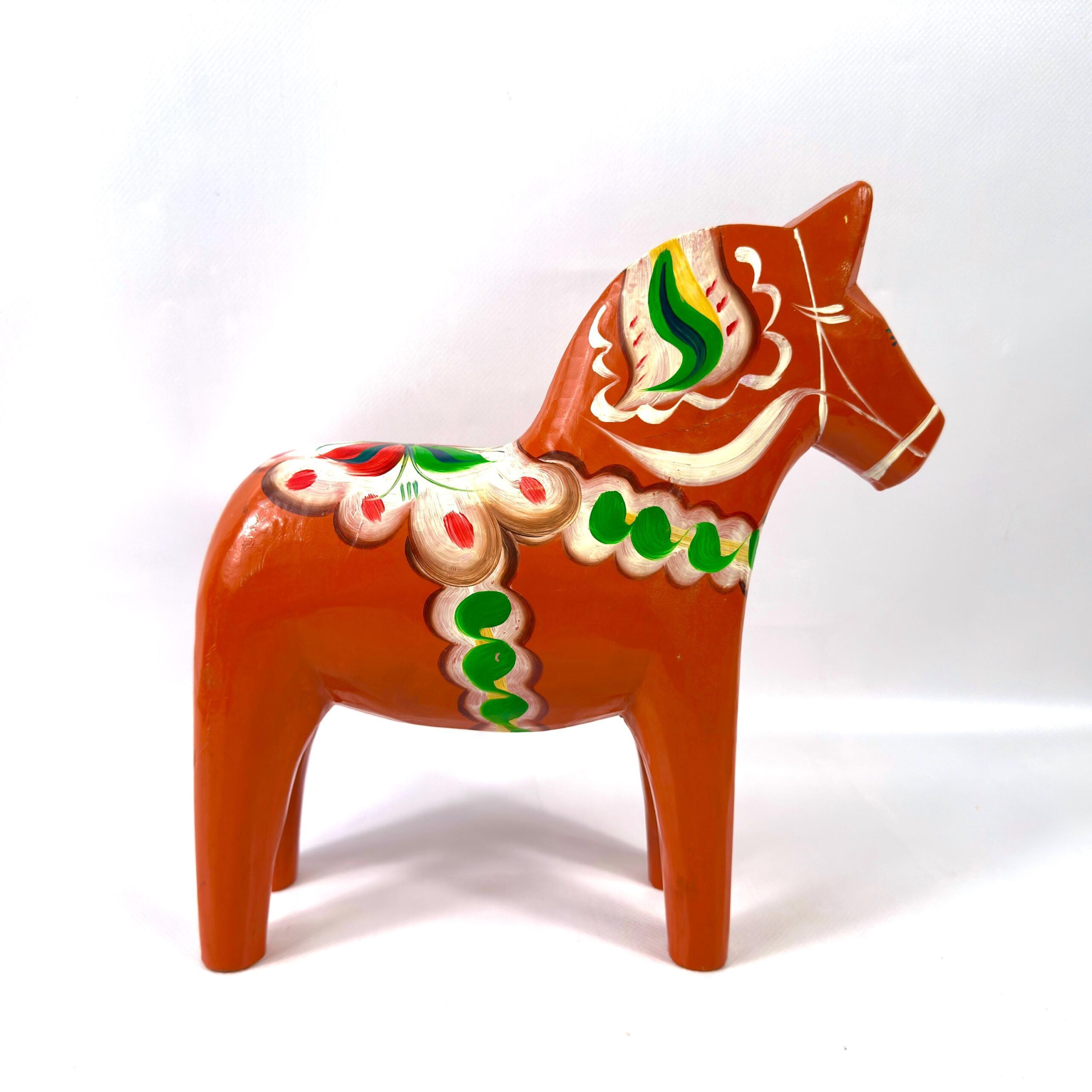 Decorative Objects & CuriosDala horse figurine, hand-painted wood, nils olsson, 26 cm Image 2