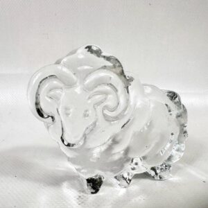 Kosta Boda Glass Sheep by Bertil Vallien - Sweden 1970sGlass Sculptures & Figurines All Things Retro Store
