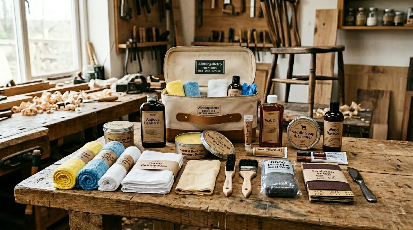 How to Restore Vintage Teak and Rosewood Furniture (Without Over-Restoring It)