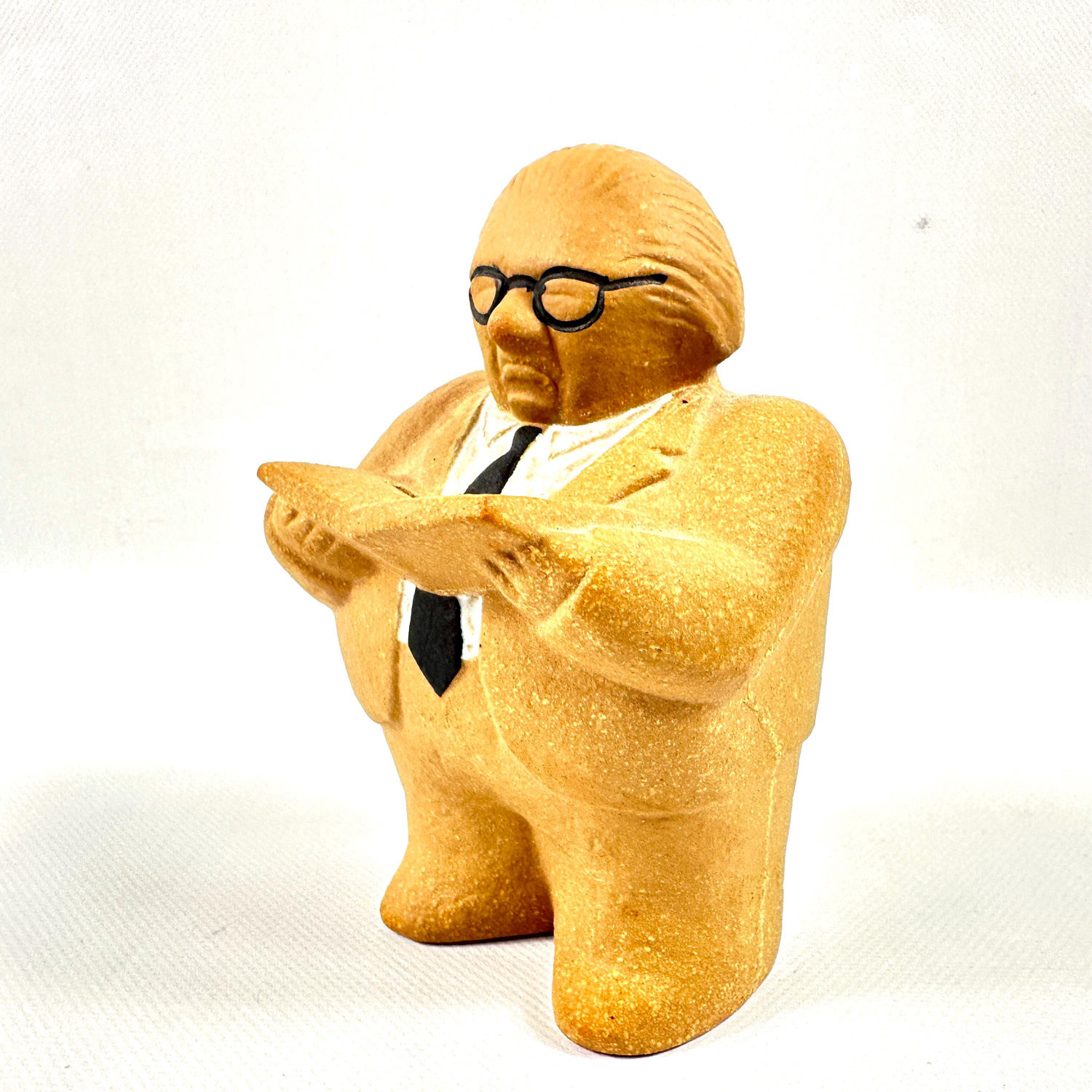Lisa Larson Gunnar Sträng Bank - Gustavsberg Swedish FigurineMid Century Pottery & Ceramics All Things Retro Store