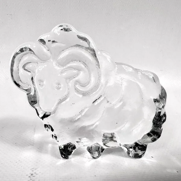 Glass Sculptures & FigurinesKosta Boda Glass Sheep by Bertil Vallien - Sweden 1970s Image 2