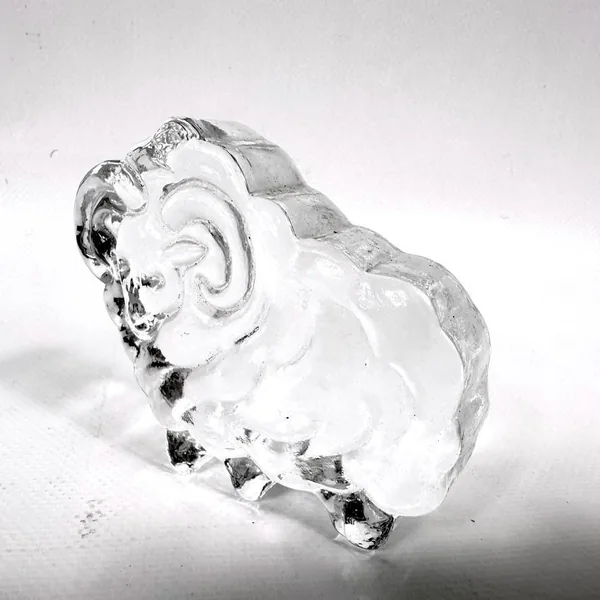 Glass Sculptures & FigurinesKosta Boda Glass Sheep by Bertil Vallien - Sweden 1970s Image 3